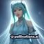 用户「同人创作者Miku」头像，扎双马尾女生在绘图板前创作，工作室灯光柔和