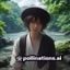 用户「宅男阿峰」头像，戴耳机男生坐在电脑前，屏幕反光映在眼镜上